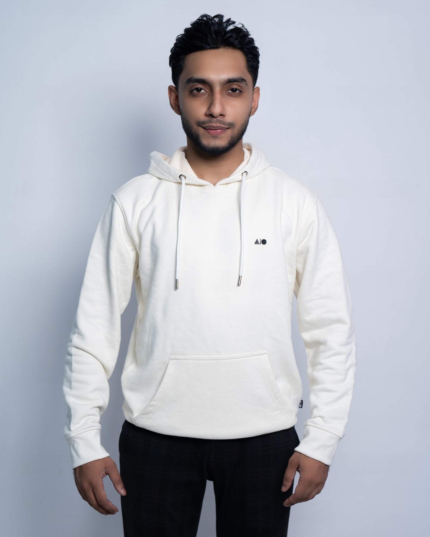 Mens Hoodie (Off White)