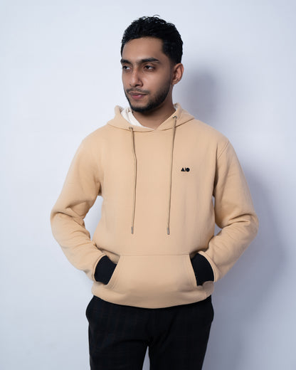 Mens Hoodie (Stone)