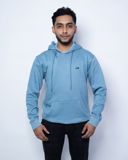 Mens Hoodie (Sky Blue)