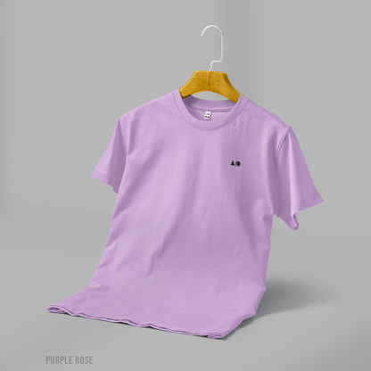 Mens Basic T-Shirt (Purple Rose)