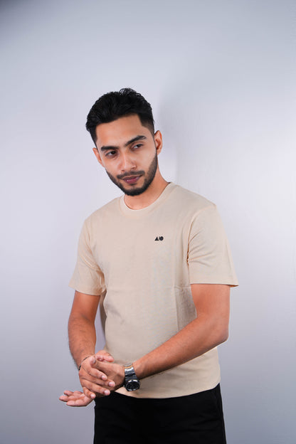 Mens Basic T-Shirt (Bone White)